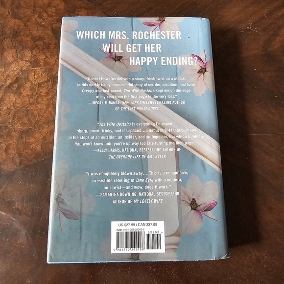 The Wife Upstairs Book, Hardcover, By Rachel Hawkins - Picture 3 of 9